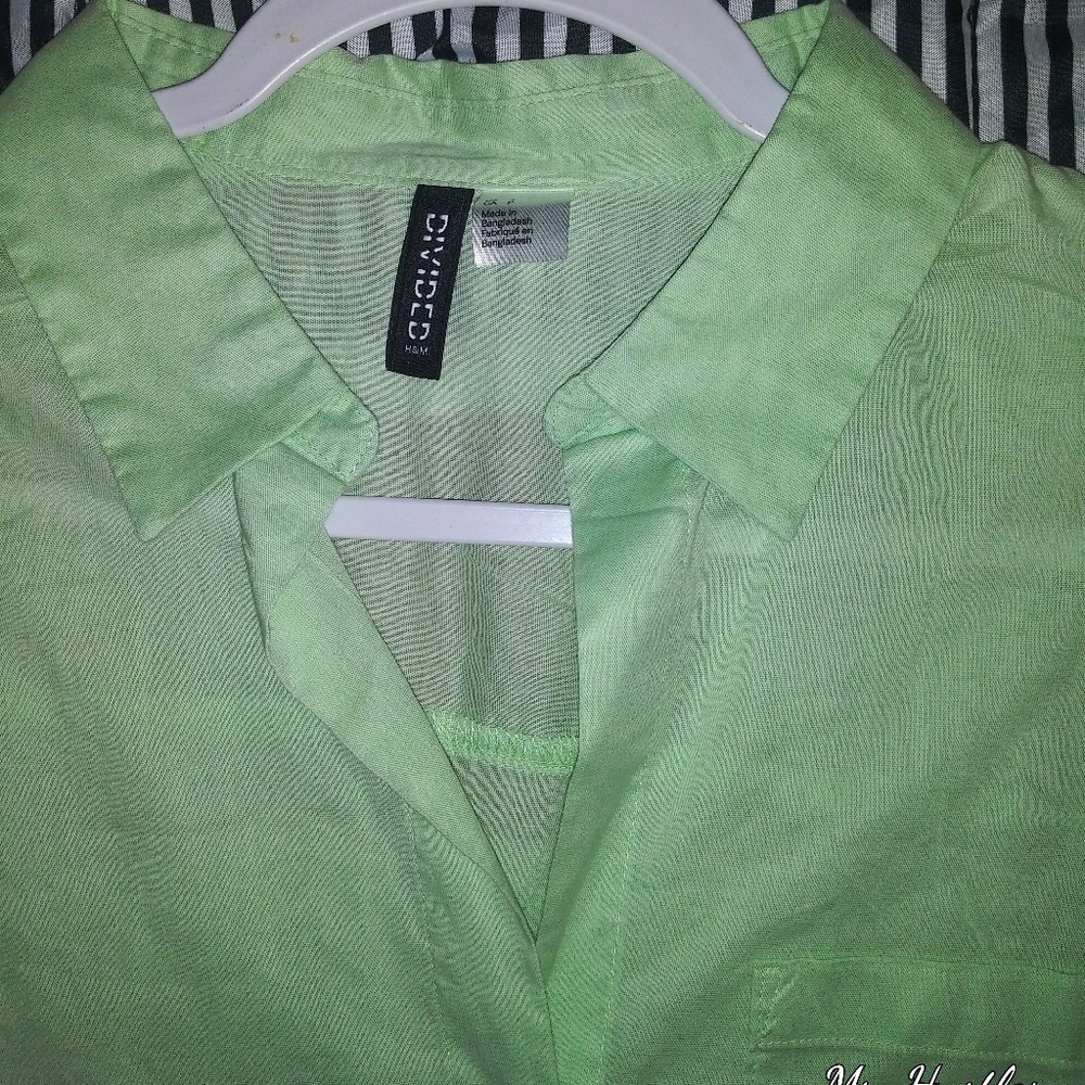 H & M Divided long-sleeve dress-shirt